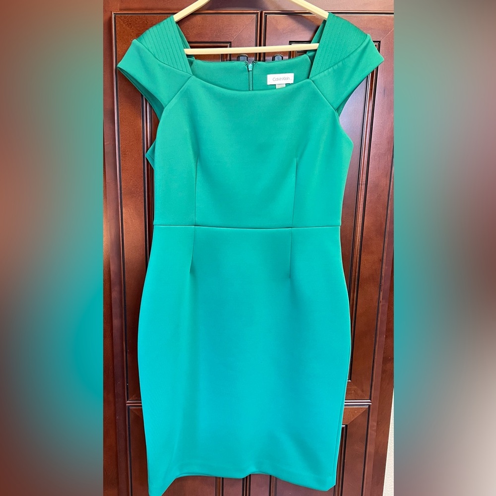 Calvin Klein Fitted Dress